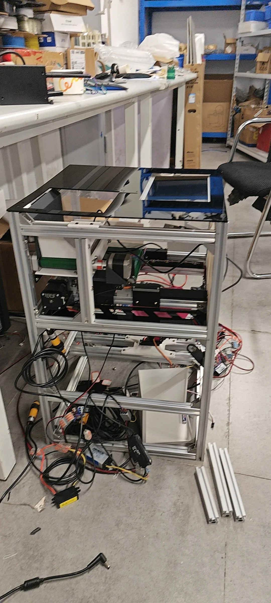 铝合金机械框架