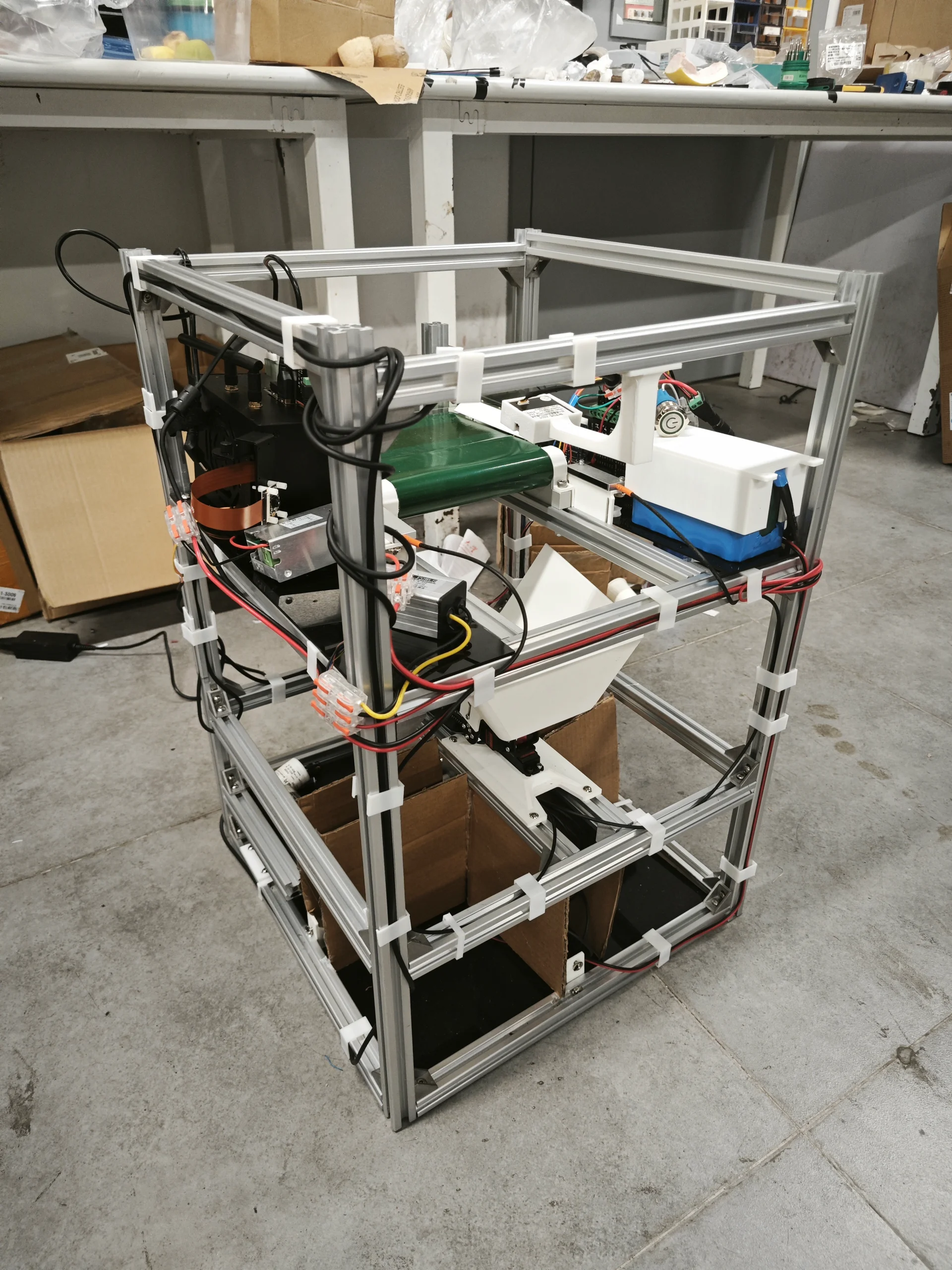 设备接线连接器细节