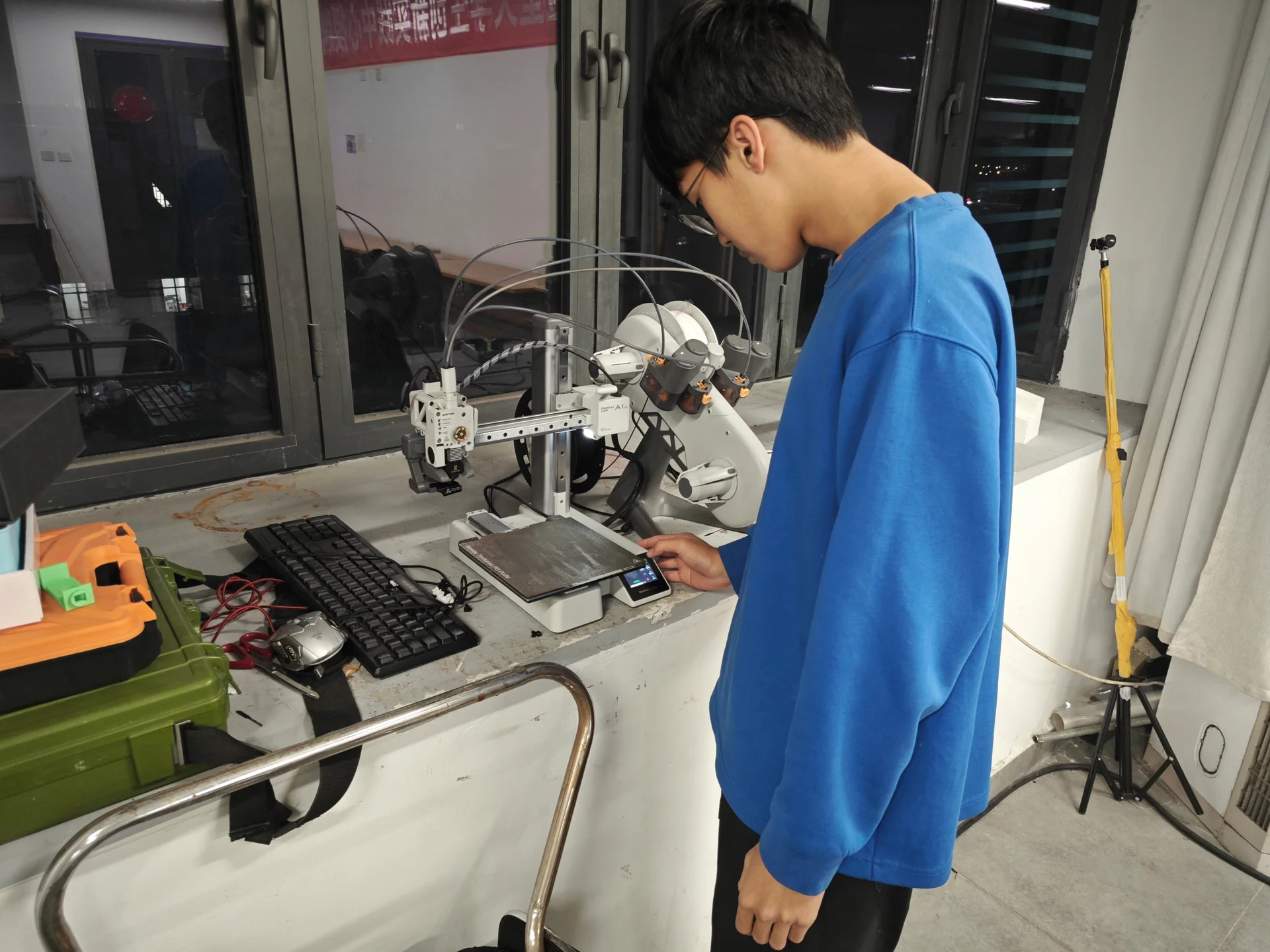 操作 3D 打印机 3D 打印机