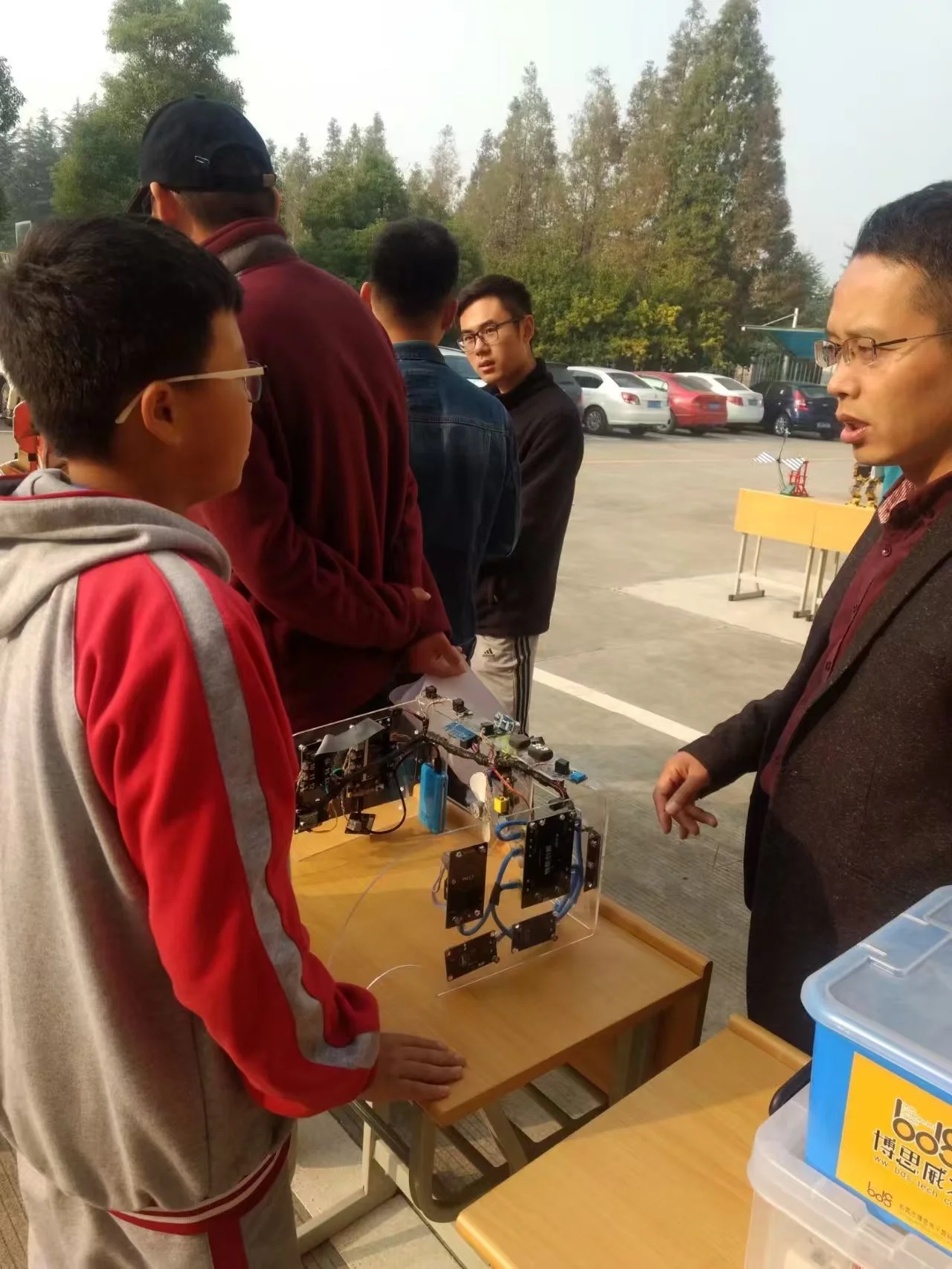 青年宫现场作品展示